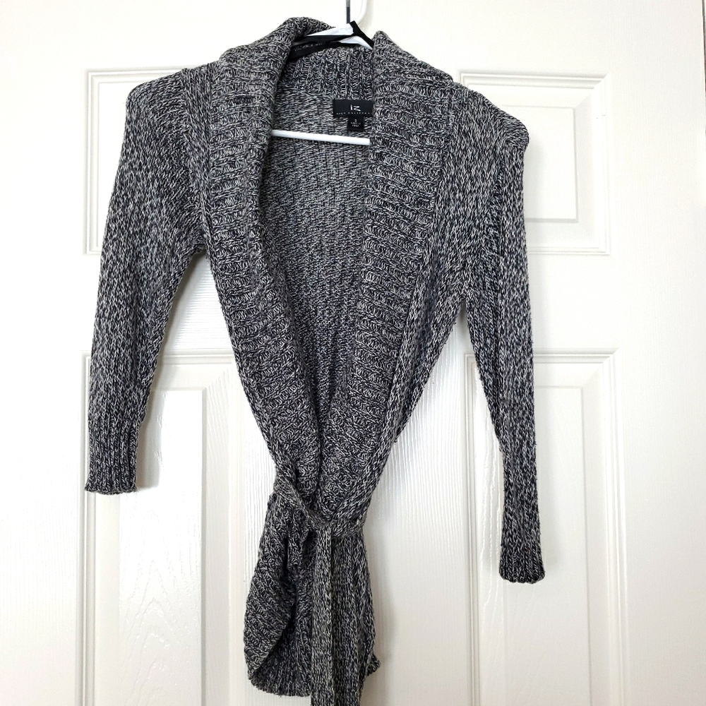 Wrap sweater